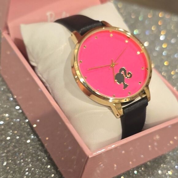 Barbie Logo Head Accutime Buckle Band Watch main image 6